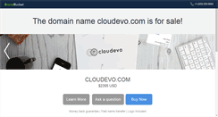 Desktop Screenshot of cloudevo.com
