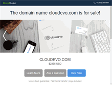 Tablet Screenshot of cloudevo.com